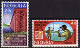 Nigeria. Decade Hydrologique Internationale. 2 T-p Neuf **  Prix Reduit. - Acqua
