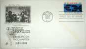 United States,Letter,Emancipation Proclamation,History,Centennial,Cover,Stamp,FDC - 1961-1970
