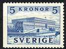 Suède ** N° 289ab - Série Courante. Palais Royal - Unused Stamps