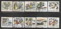 SWEDEN  - Yvert # 1464/73 - VF USED Complete Set - Used Stamps