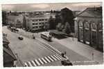 CPA PHOTO   BADE WURTEMBERG - KEHL -   RATHAUSPLATZ  1962 VUE AERIENNE    VOITURES BUS - Kehl