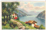 CPA - PAYSAGE DE LAC ET MONTAGNE - POSTEE DE LENGGRIES - 1040 - CECAMI - Lenggries