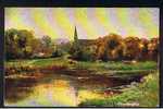 1906 Postcard Clifton Hampton Church & River Worcester Worcestershire - Ref A59 - Andere & Zonder Classificatie