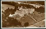 Aerial Real Photo Postcard Peebles Hydropathic Form The Air Scotland - Ref A61 - Peeblesshire