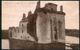 Early Real Photo Postcard Caerlaverock Castle From The South East Dumfries Scotland - Ref A62 - Dumfriesshire