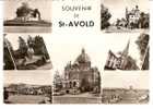 SAINT AVOLD (Moselle )   -   * 7 VUES SOUVENIR *   -   Editeur: EUROPE PIERRON De Sarreguemines    N°: VM 50 - Saint-Avold