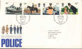 1979 Grande Bretagne  FDC Gendarmerie Police Polizia - Policia – Guardia Civil