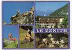 COURCHEVEL (Savoie) Centre De Vacances "Le ZENITH" , De La Mutualité Française ;Marmotte, Edelweiss, Bouquetin;TB - Biscarrosse