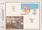 Carte Max CEF Bloc 64  Sport Olympische Spelen Seoul - 1981-1990