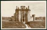 Early Real Photo Postcard Caerlaverock Castle Dumfries Scotland - Ref A67 - Dumfriesshire