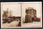 Double View Postcard The Blackgate & Castle Car & Tram Newcatle-on-Tyne Northumberland Northumbria - Ref A69 - Newcastle-upon-Tyne