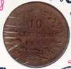 ** 10 CENTESIMI 1866 N ITALIA TB  **E72** - 1878-1900 : Umberto I.