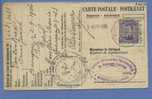 139 Op Kaart Met Firmaperforatie "M.F." Van Charbonnages De Moncau-Fontaine Te MONCEAU-SUR-SAMBRE - 1909-34