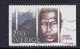 SWEDEN - ALBERT LUTHULI - Yvert # 1307  - VF USED - Used Stamps