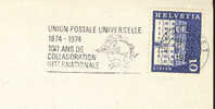 1974 Suisse UPU Union Postal - U.P.U.