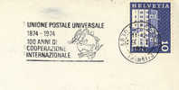 1974 Suisse UPU Union Postal - U.P.U.