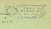 1961 Pays Bas UPU Union Postal Sur Lettre Entiere - U.P.U.