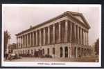 Real Photo Postcard Town Hall Birmingham With Cars Telephone Box - Ref A76 - Birmingham