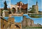 Aigues Mortes - La Statue De St Louis - La Tour De Contance - Rempart - Tour Des Bourguigons - Aigues-Mortes