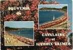 Cavalaire Et Croix Valmer - La Plage Et La Mer - Envoi Du 16 08 1977 - Cavalaire-sur-Mer