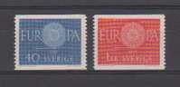 Schweden  Mi. Nr. 463 / 64   ** - Unused Stamps