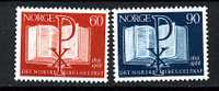 Norvège ** N° 495/496 - Sesquicentenaire De La Sté Biblique - Unused Stamps