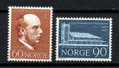 Norvège ** N° 513/514 - Mission Ches Les Santals - Nuevos