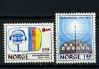 Norvège ** N° 668/669 - 50e Ann. De La Radio Norvégienne - Nuovi