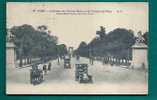 PARIS - 1926 POSTCARD L´AVENUE DES CHAMPS-ELYSÉES ET LES CHEVAUX DE MARLY - CARS And MARLY HORSES -VF Sent To UTICA - NY - Champs-Elysées