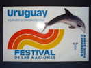 URUGUAY FDC COVER Topic Fauna Dolphin - Delfine