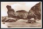 Postcard Carreg-Bica And Entrance To Cilborth Llangrannog Cardigan Wales - Ref A78 - Cardiganshire