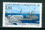 SAINT-PIERRE-ET-MIQUELON, 1996, N° 636** (Yvert Et Tellier) Batiment Public, La Douane - Unused Stamps