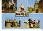 POMPADOUR -  4 Vues :  Premier  Centre Hippique D´Europe - - Arnac Pompadour