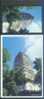 China UNESCO World Heritage - Leshan Giant Buddha Scenic Area - Tang Dynasty Lingbao Tower Prepaid Postcard - UNESCO