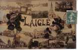 LAIGLE (Orne).   (Multi-Vues / Carte Toilée) - L'Aigle