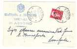 3782)cartolina Con 2x25c + 10c Imperiale Da Assoro A Leonforte Il 18-8-1945 - Marcophilie