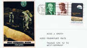 US+ 1969 Mi 981 FDC Apollo 8 (Stempel: Cape Canaveral 20.7.1969) - Briefe U. Dokumente