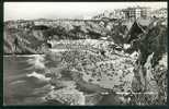 Real Photo Postcard Hotels Tolcarne Beach Newquay Cornwall - Ref 85a - Newquay