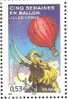 France YT 3789 **  Jules Verne  - Cinq Semaines En Ballon Montgolfière - Eléphant - Fiabe, Racconti Popolari & Leggende