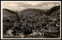 ALTE POSTKARTE FURTWANGEN SCHWARZWALD BAHNHOF BEFLAGGUNG FESTBOGEN Station Gare Cpa Postcard Ansichtskarte - Furtwangen