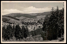 ALTE POSTKARTE BLICK AUF FURTWANGEN PANORAMA SCHWARZWALD Black Forest Cpa Postcard AK Ansichtskarte - Furtwangen