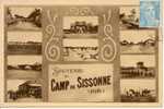 CAMP DE SISSONNE -13 Cartes (dont 1 Double) - Sissonne