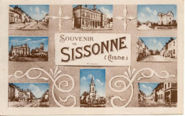 SISSONNE - 3 Cartes - Sissonne