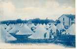 CAMP DE SISSONNE Vue Panoramique Avec Des Soldats (animée) - Sissonne