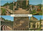 84. Cpsm. VAISON-LA-ROMAINE. 6 Vues. 95524 - Vaison La Romaine