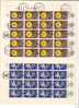 E226 - ISRAEL Yv N°176/77 FLEURS FUEILLE OBLIT. PREMIER JOUR ( Registered Shipment Only ) - Blocks & Sheetlets