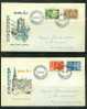 Danemark  Yv  481/84 Sur FDC - Moulins - Bateau - Architecture - Briefe U. Dokumente