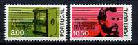 Portugal ** N° 1287/1288 - Cent. De La1ère Liaison Téléphonique - Unused Stamps