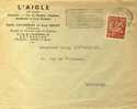 10.548   LETTRE BELGE  DENTELLE - Textiel