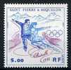 SPORT / PATINAGE /  COUPLE / JEUX OKYMPIQUES ALBERTVILLE 1992  /  SAINT PIERRE ET MIQUELON - Kunstschaatsen